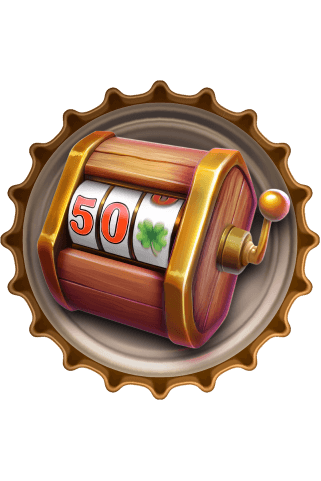 Het doen van 50 spins in één spelsessie