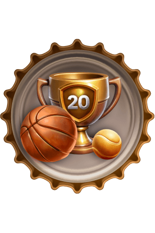 Het winnen van 20 sportweddenschappen