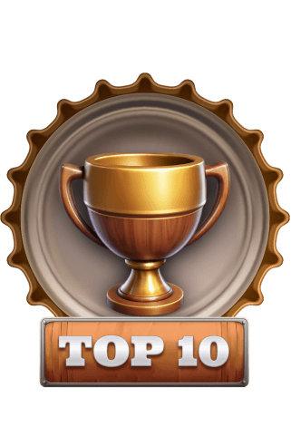 In de TOP 10 eindigen in een toernooi